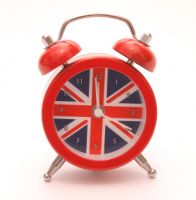 Union jack mini alarm clock